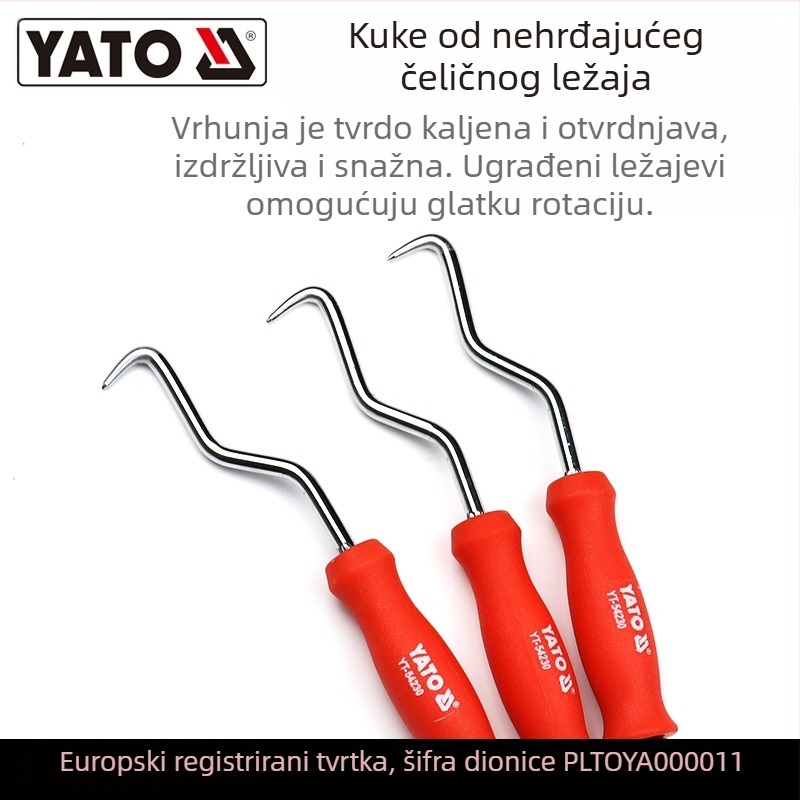 Kuka za pričvršćivanje armature od nehrđajućeg čelika – za vezanje žice, YATO/Elto