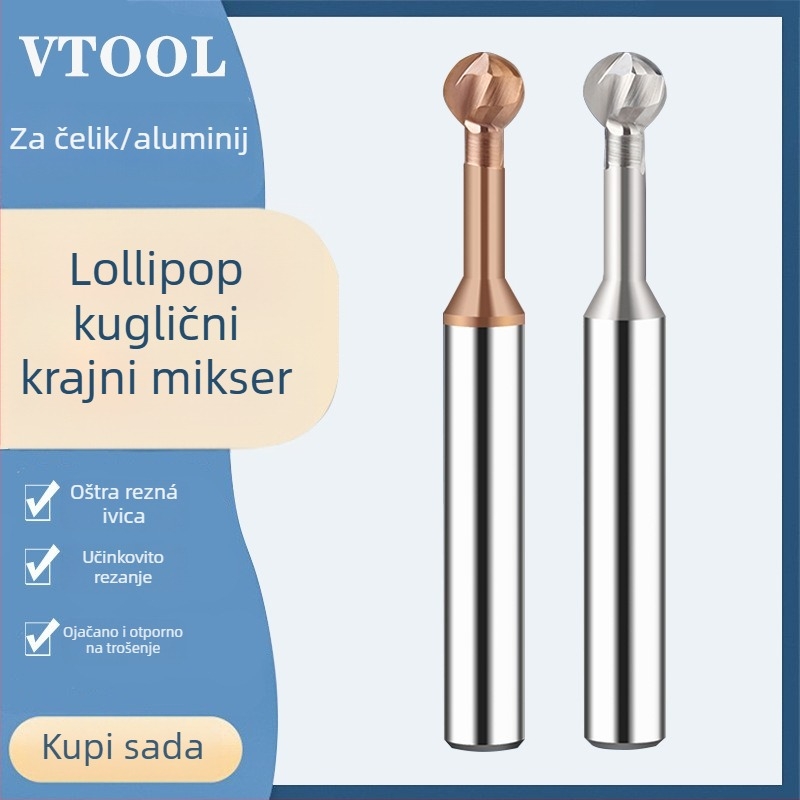 VTOOL freza s kugličnim vrhom; serija Ball-type milling cutter; područje obrade: Other