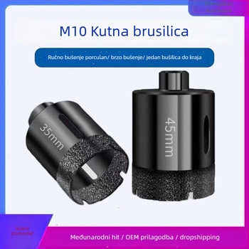 M10 Brazirani suhi bušilica – višenamjenska bušilica za otvore za keramiku, staklo, mramor i kamen