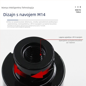 Set dijamantnih bušilica za otvore s M14 za pločice i mramor, dijamantni bitovi