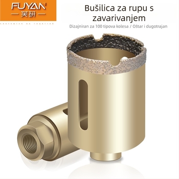 Fu Yan Otvarač rupa za kutnu brusilicu – mramor, granit, staklo i kamen, M10 navoj