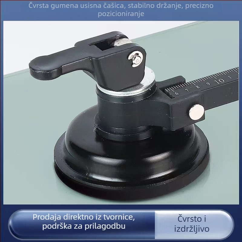 Stakleni rezač, kružni rezač za staklo, otvarač rupa u staklu, kružni označivač — Heng Rui elektroplateirani alat za dubinsku obradu stakla (Podrijetlo: okrug Shushan, provincija Shanxi)