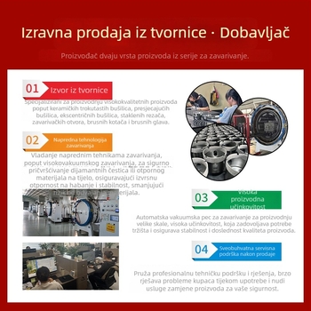 Set od 9 bušilica za suho bušenje s braziranim vršćima za keramičke pločice, granit i mramor, u aluminijskoj kutiji