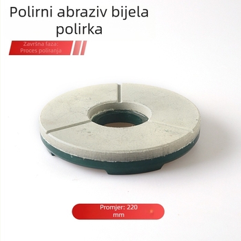 Disk za obradu kamena i poliranje, mokri brušni disk za granit, dijamantno-željezni disk za brušenje, crno-bijeli polirajući disk, smolni disk za brušenje