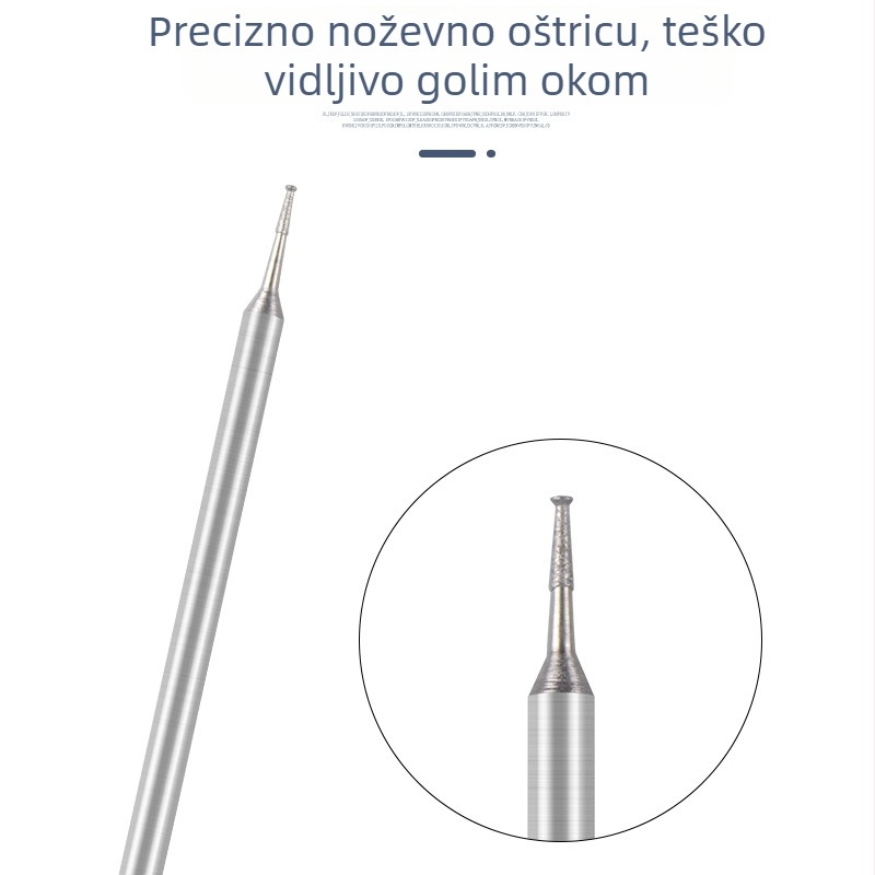 H Needle Emery Jade Graviranje Glava, Model H Needle, Iron Fist