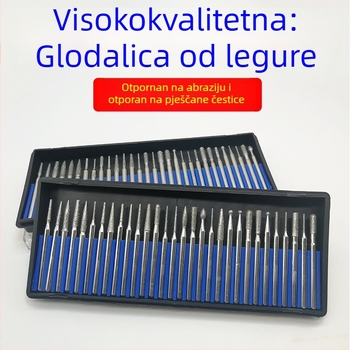 Dijamantna cilindrična glava za brušenje; zrnatost A; za izradu nefrita, zaobljavanje rubova i obradu utora