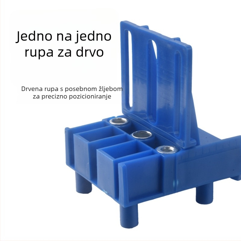 Tesar alat: lokator za ravne rupe i montažu drvenih ploča