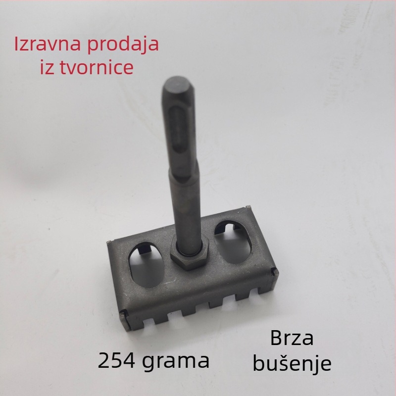 Električarski alat za brzo otvaranje kutije za 86 prekidača, električni čekić s četverokutnim držašem za zidove, ultra visoka tvrdoća
