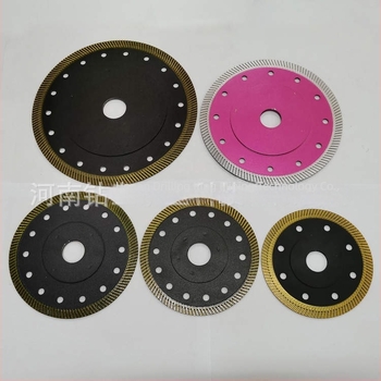 Diamantski disk za rezanje pločica Diamond King DK115-AMY, ultra-tanki disk za keramiku, za suho i mokro rezanje i kantiranje rubova; unutarnji promjer 20/22.23, maksimalna brzina 80, vezivni materijal: metalni spoj, proizvodni proces: sinteriranje