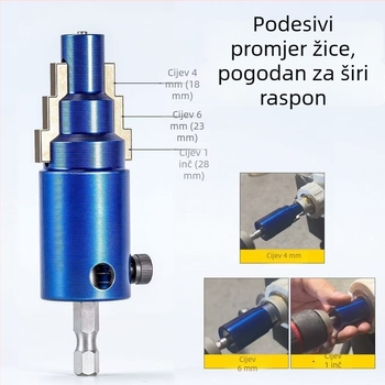 Univerzalni ekstraktor navoja za 1/2 in i 3/4 in kutne ventile slavine