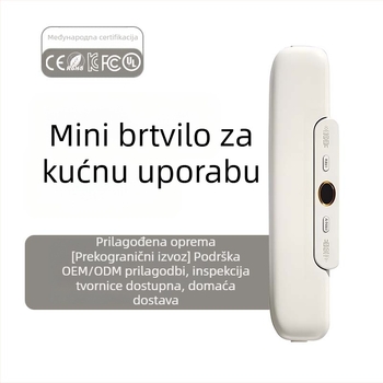 Vakuumski stroj za pakiranje hrane – kompaktni kućni/komercijalni, ABS kućište, 120W, 220V, kapacitet ispod 500 ml