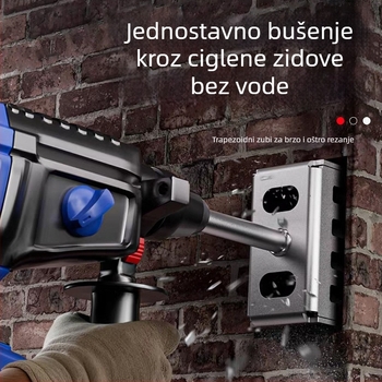 Pengpeng 86-Line otvarač otvora na zidu za kutije s četvrtastim otvorom – električni bušački alat za vodoinstalatera i elektromehaničara