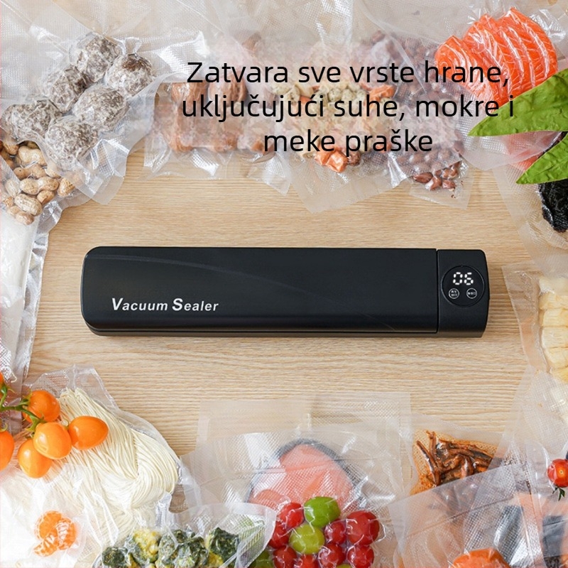 Mašina za vakuumsko pakiranje hrane, model fkj123, brtvljenje