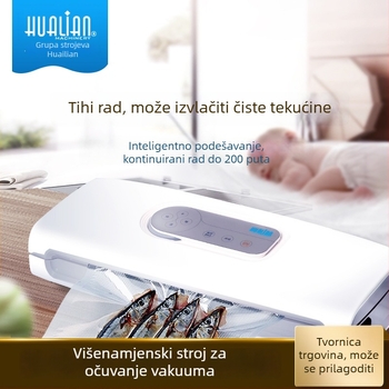 DZ-300 Vakuumski stroj za suho i mokro pakiranje | 150 W, ABS kućište, Kapacitet do 500 ml, Napajanje priključkom, Funkcija vakuuma