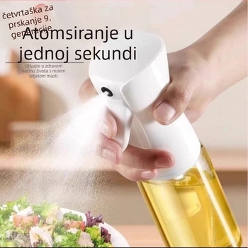 Bočica za raspršivanje ulja za kuhinju i kućni roštilj, plastično tijelo, automatsko otvaranje i zatvaranje, izlazak na tržište 2025.