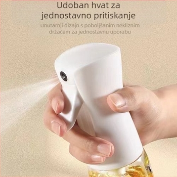 Bočica za raspršivanje ulja za kuhinju i kućni roštilj, plastično tijelo, automatsko otvaranje i zatvaranje, izlazak na tržište 2025.