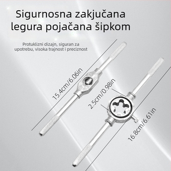 Set zavirivanja s ručnim kliještima za navoj — metrički navoj — Zhang chen