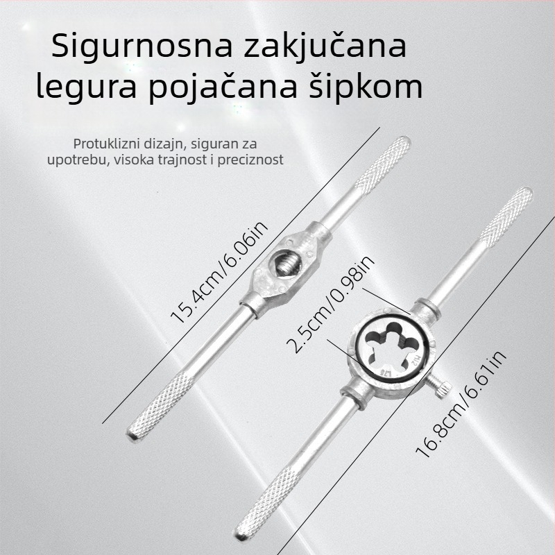 Set zavirivanja s ručnim kliještima za navoj — metrički navoj — Zhang chen