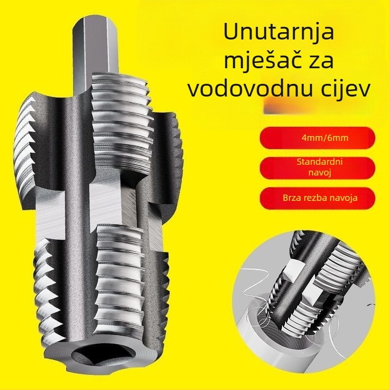 Weichen alat za unutarnje rezanje navoja za PPR plastične cijevi