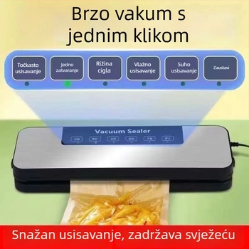 Automatska inteligentna vakuumska mašina za pakiranje hrane – kućna i poslovna upotreba