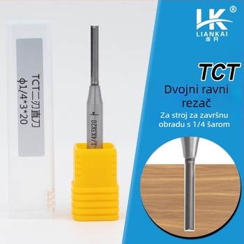 Pravokutni nož za stroj za doradu, premaz wolframovim čelikom (TCT), frezni alat
