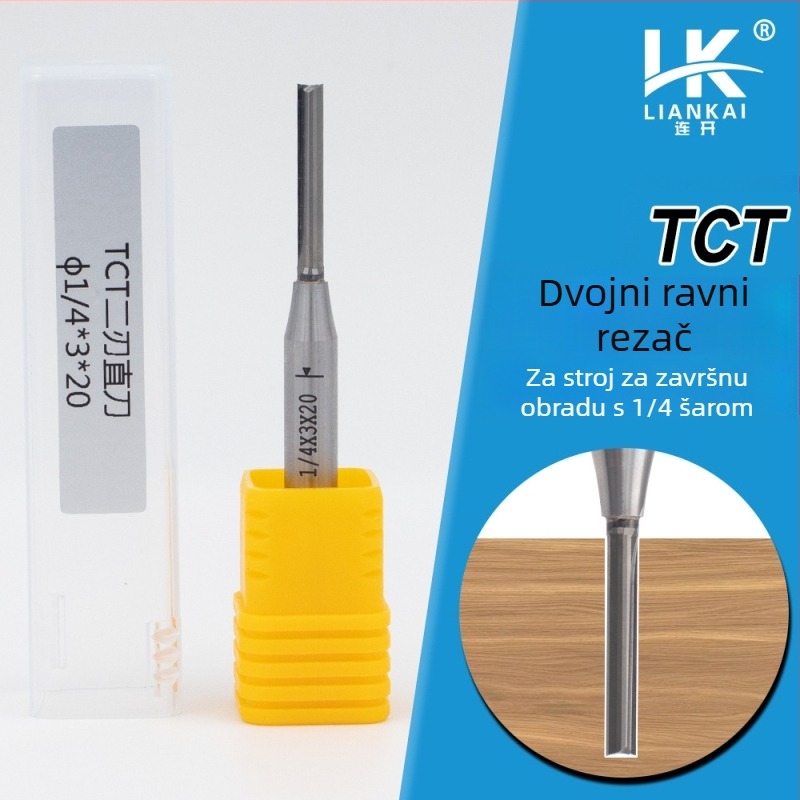 Pravokutni nož za stroj za doradu, premaz wolframovim čelikom (TCT), frezni alat
