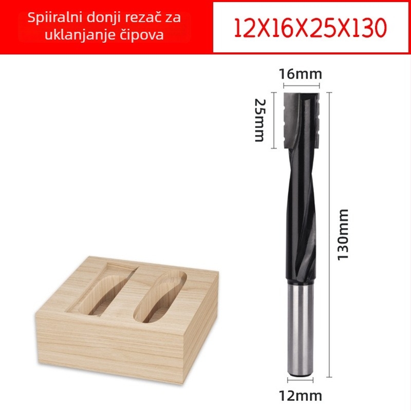 Vertikalna glodalica za drvo - Leqiao Tools - serija glodala za obradu drva, kompatibilna sa glodalicama