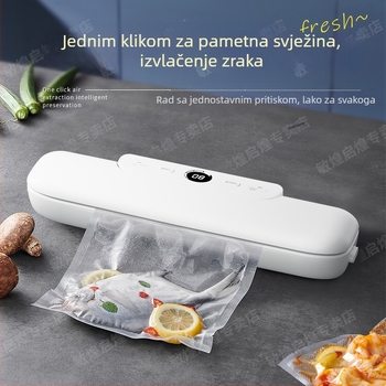 Automatska vakuumska zapremina mašina za kućanstvo, sve-u-jednom prijenosna (120 W, 220 V, ABS kućište, 740 g, kapacitet ispod 500 ml)
