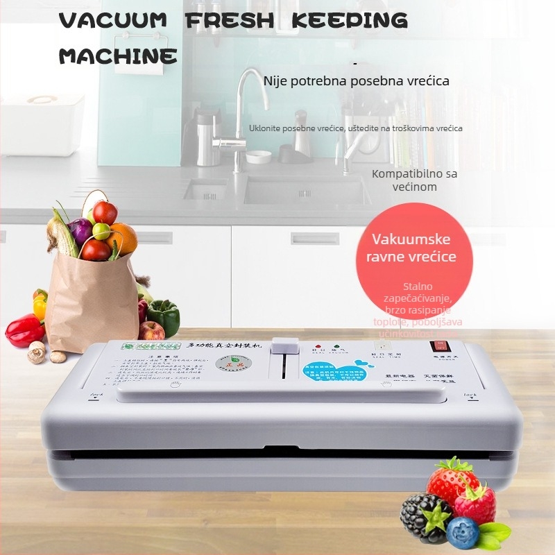 Green Leaf DZ-280/2SD vakuumska mašina za pakiranje – širina brtvljenja 28 cm, brzina brtvljenja 1–5 s