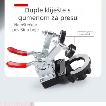 Uređaj za bušenje rupa za šarke – instalacijski lokalizator i zaustavljač za vrata ormara