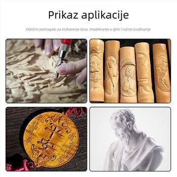 Set noževa za drvorez sa šest oštrica za tisak (Marka: Xing wei qiang; Porijeklo: Kina; Kategorija proizvoda: freza; Uvezeno: Ne; Serija: Drugo)