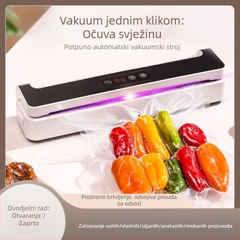 Vakuumska mašina za zapečaćivanje, model Kym-13, kuhinjska namjena, kontinuirano zapečaćivanje, funkcija zatvaranja