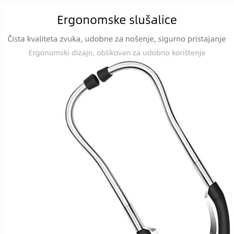 Automobilski stetoskop od nehrđajućeg čelika za dijagnostiku kvarova motora i otkrivanje abnormalnih zvukova, alat za popravak automobila