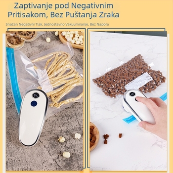 Ručni mini vakuumski zatvarač za hranu JLB-K16, 3,7V, 3W