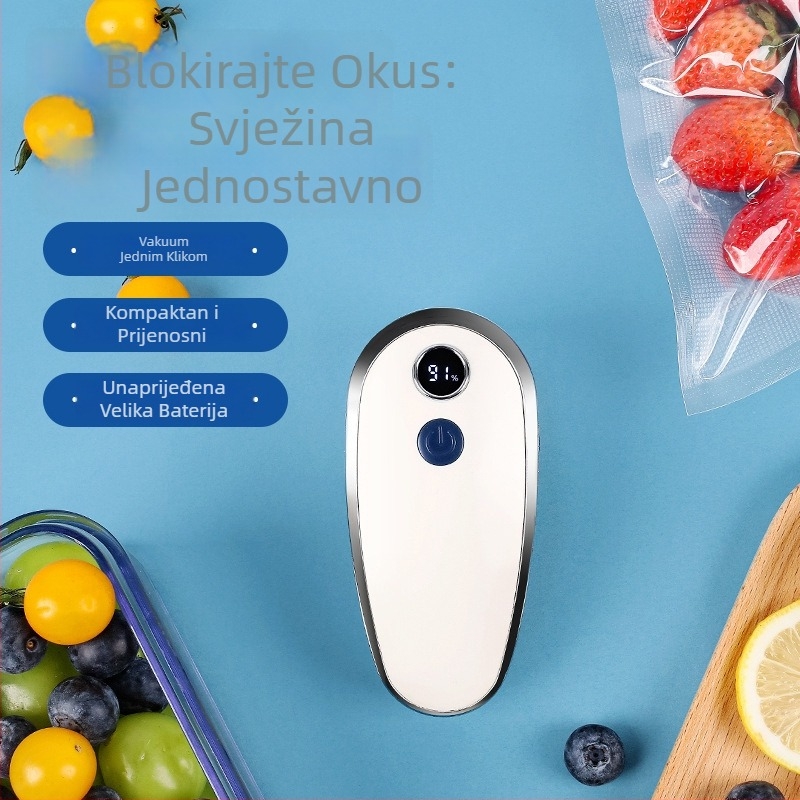 Ručni mini vakuumski zatvarač za hranu JLB-K16, 3,7V, 3W