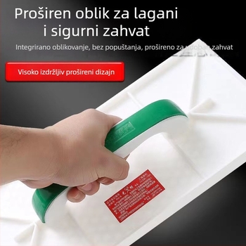 Bright plastična špatula za žbukanje, pločasta verzija, za zidare