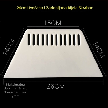 Špatula za tapete i boje – Model 260, Debljina konstrukcije, Visokokvalitetan plastični materijal, Marka LS, Primjena: boja i tapete