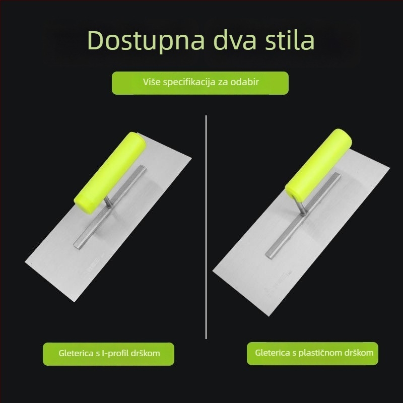 Ye Lao San Gumena drška – lopatica za žbukanje i strugalica