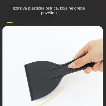 Set plastičnih špachtli i strugalica za staklo: strugalica za staklo, oštrica za čišćenje tapeta, uklanjanje ljepila, žbuka špatula