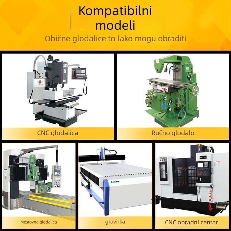 Gruba plošna freza, bijeli čelik, spiralno oštrenje, promjer Ø6-25 mm, 30° spiralni kut, bez premaza