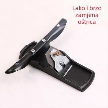 Drvoslovarski planer od lijevanog željeza, višenamjenski ručni planer za završne radove i zaobljenje rubova (materijal: lijevano željezo; način rada: ručni; tip: drvoslovarski planer; marka: Jiezey hardware)