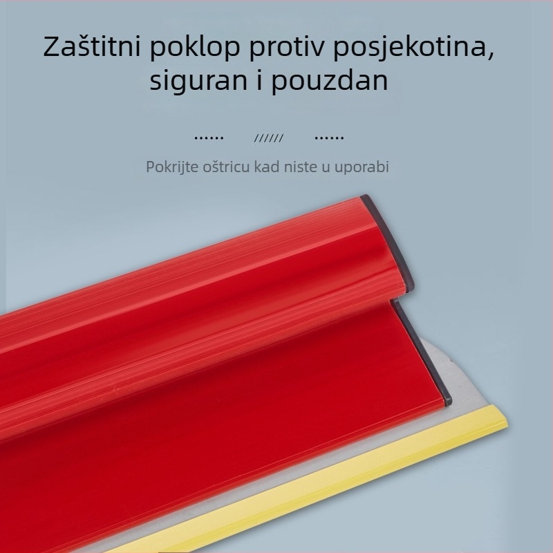 Špatula za žbukanje zidova, ravna oštrica od nehrđajućeg čelika