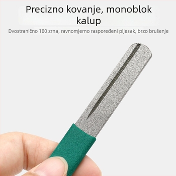 Diamantski pilnik za udice – Prenosni alat za oštrenje udica za varalice i fly fishing, brzi brusni kamen