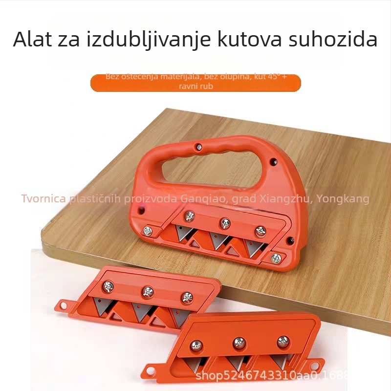 Planer za fasiranje s više kutova 45°/60°, ABS materijal, za alat za obradu drveta