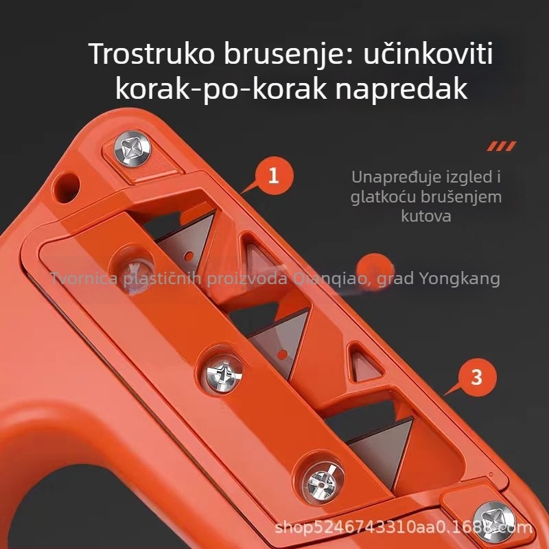 Planer za fasiranje s više kutova 45°/60°, ABS materijal, za alat za obradu drveta