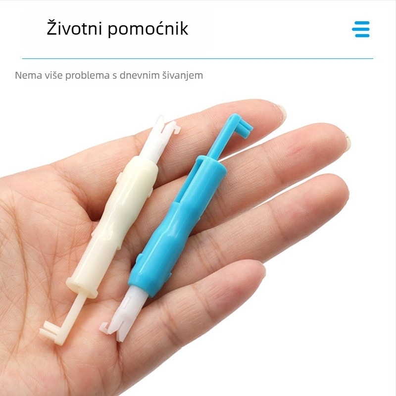 Needle Threader – Dvostrani dizajn za šivaći stroj, brzi DIY alat za uvlačenje niti od Xing wei qiang