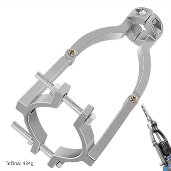 Čvrsti držač bušilice za kvadratni otvor – adapter za bušenje kvadratnih rupa na stolnoj bušilici