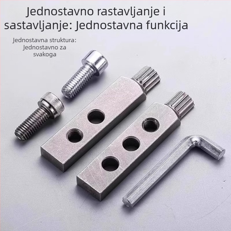 Ekstraktor navoja za kutni ventil i cijevi, alat visoke čvrstoće za uklanjanje polomljenih glava vijaka