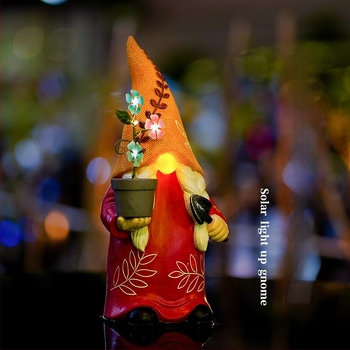 Solarna ukrasna figura za vrt od smole – goblin-dwarf, crtani lik, vanjska lampa. Materijal: smola; Marka: Jiuyou; Kategorija: Crtani; Težina: 650 g; Pakiranje: kartonsko pakiranje.