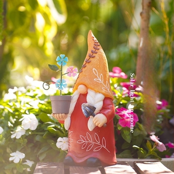 Solarna ukrasna figura za vrt od smole – goblin-dwarf, crtani lik, vanjska lampa. Materijal: smola; Marka: Jiuyou; Kategorija: Crtani; Težina: 650 g; Pakiranje: kartonsko pakiranje.